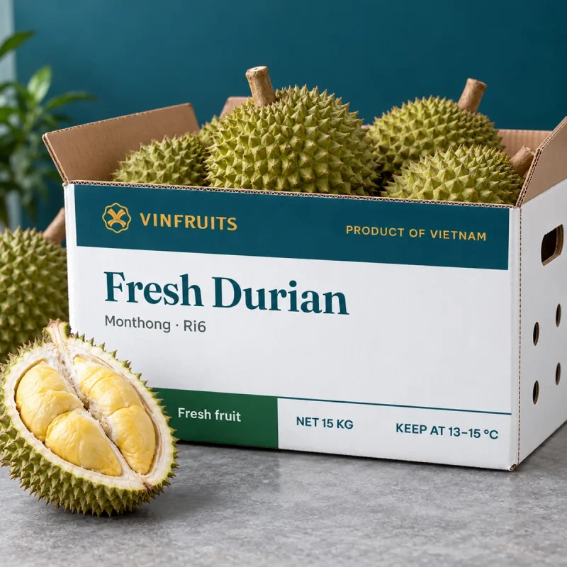 Fresh Durian (Monthong & Ri6)