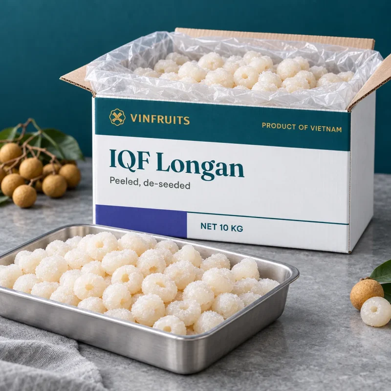 Nhãn đông lạnh IQF