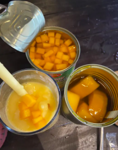 Canned Mango Slice